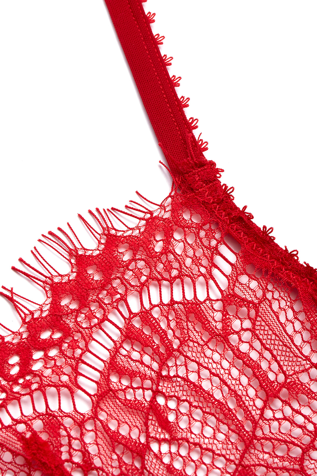 Wire Bra - Accroche Coeur, zoom-in on elastic and lace patterns