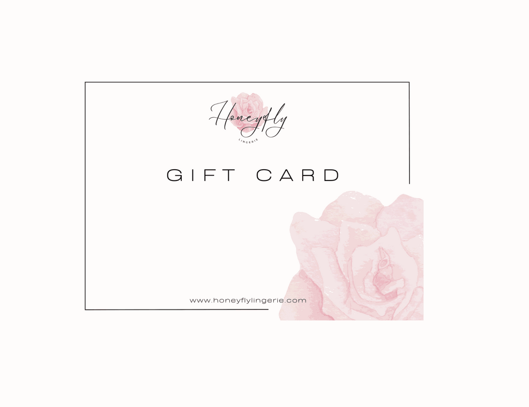 Honeyfly Lingerie Gift Card