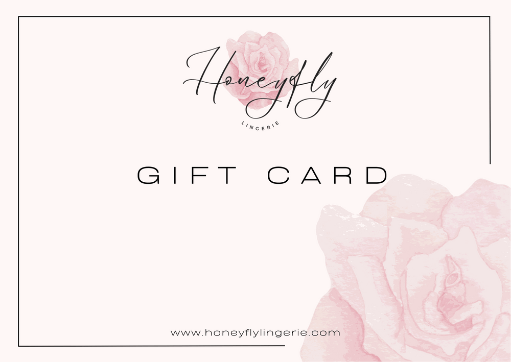 Honeyfly Lingerie Gift Card